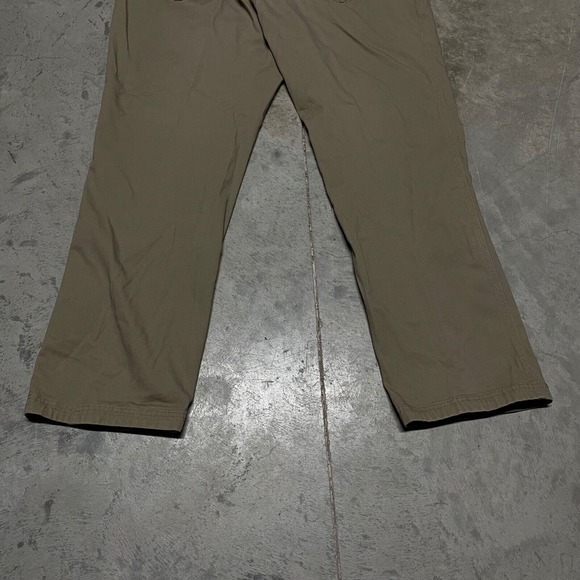 Duluth Flex Fire Hose Pants Size 40x32 Beige Straight Leg Canvas Work Pants - Picture 7 of 7